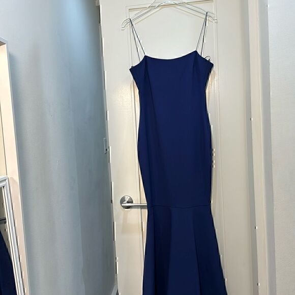 NWT- Likely Navy Aurora Gown Mermaid Size 00 Designer Formal Black Tie - Picture 11 of 12